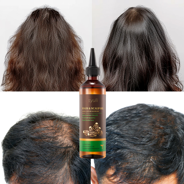 Minyak Rambut & Kulit Kepala Syulli | Biji Anggur, Jarak, Geranium & Melati | Perawatan Rambut Premium